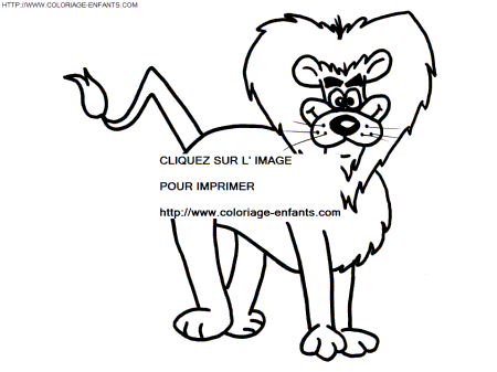 dibujo leones