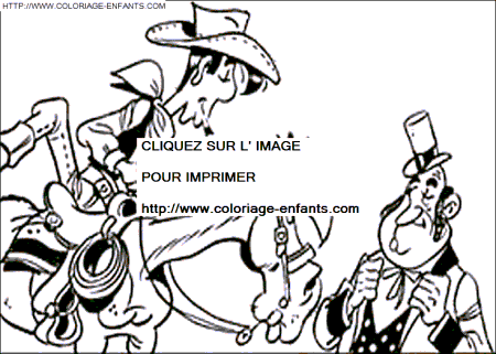 dibujo Lucky Luke