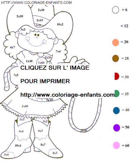 dibujo Multiplicaciones