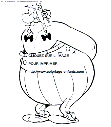 dibujo Asterix