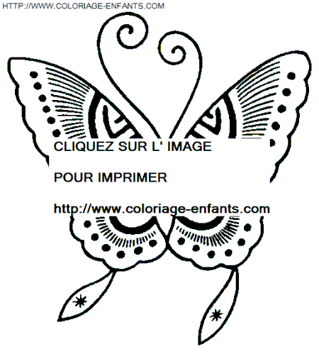 dibujo Mariposas