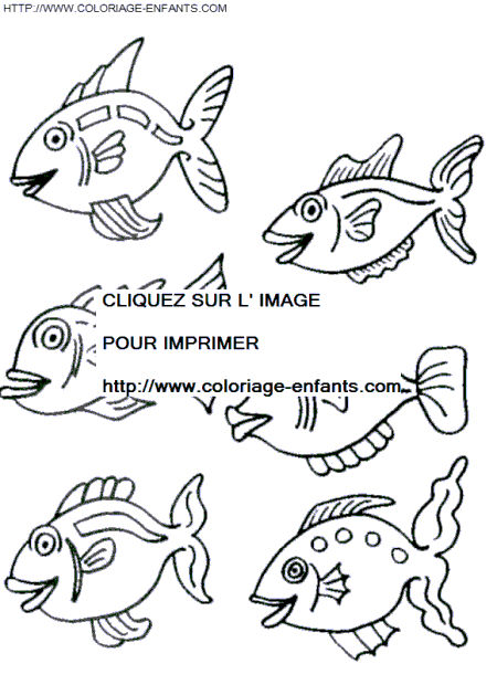 dibujo Pescados