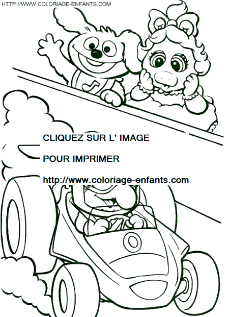 dibujo Baby Muppets