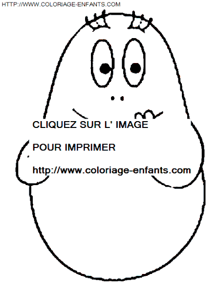 dibujo Barbapapa