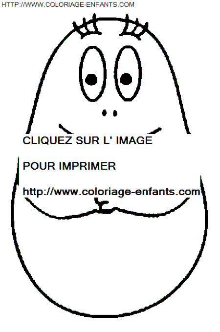 dibujo Barbapapa