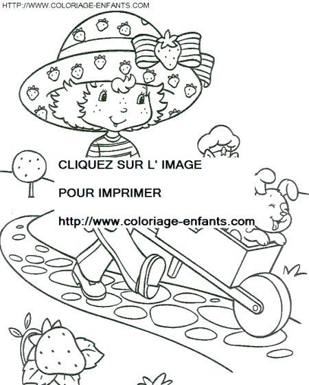 dibujo Tarta de fresa