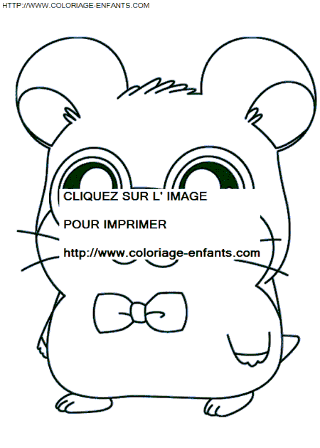 dibujo Hamtaro