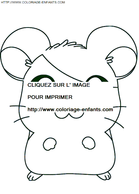 dibujo Hamtaro