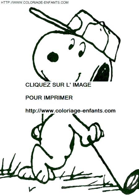 dibujo Snoopy