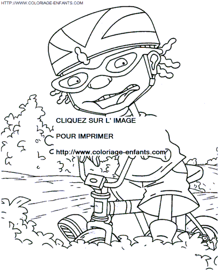 dibujo Rocket Power