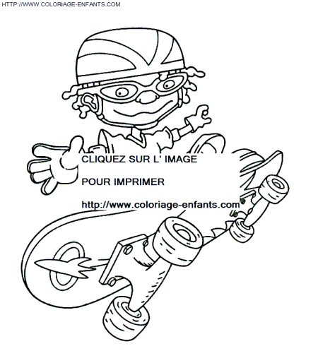 dibujo Rocket Power