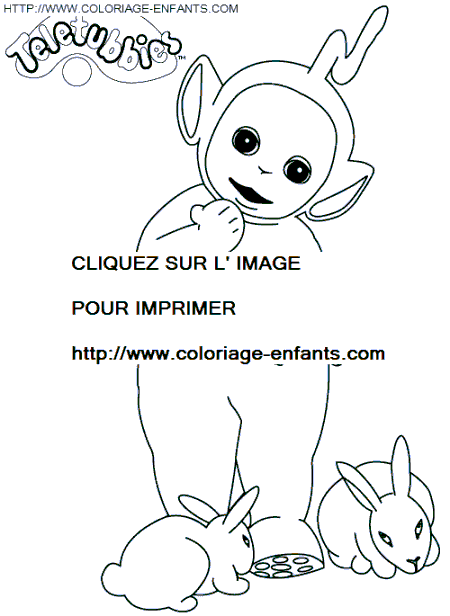 dibujo Teletubbies