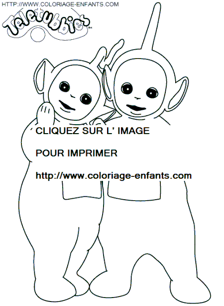 dibujo Teletubbies