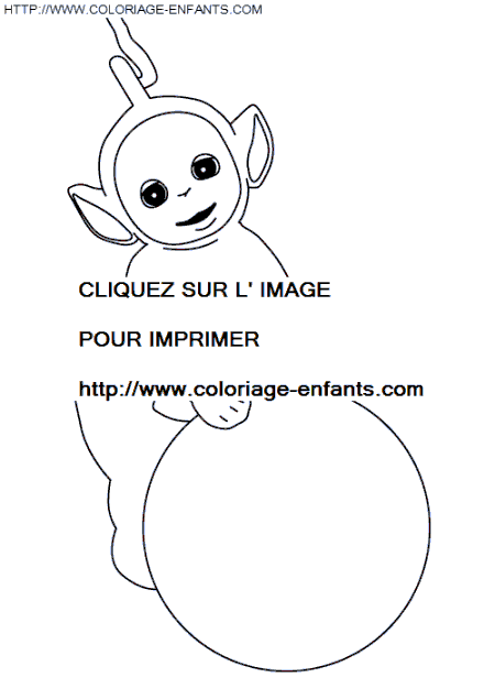 dibujo Teletubbies