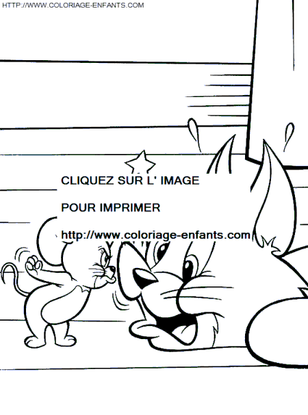 dibujo Tom y Jerry