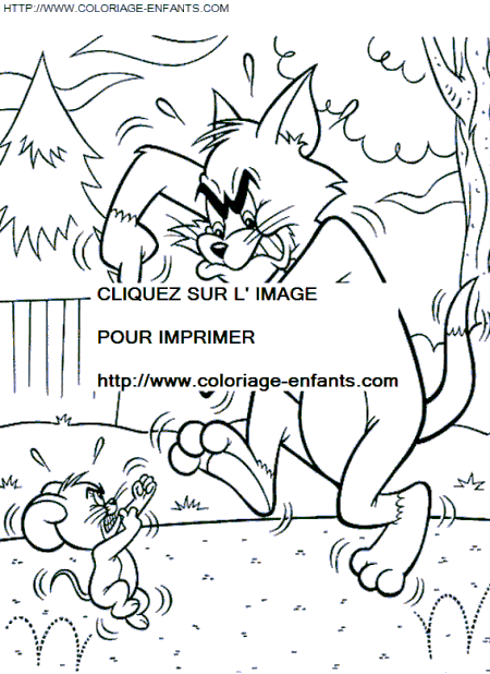 dibujo Tom y Jerry