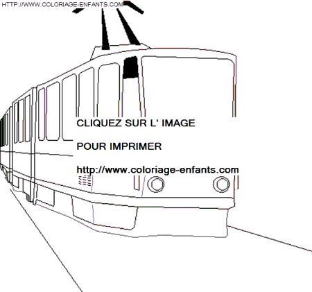 dibujo Tren