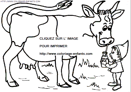 dibujo Vacas