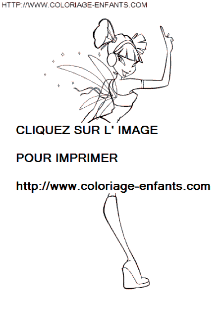 dibujo Winx Club