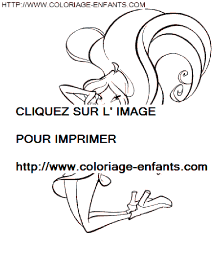 dibujo Winx Club