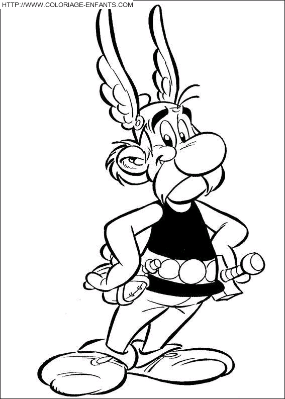 dibujo Asterix