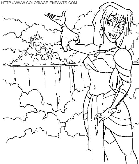 dibujo Atlantis