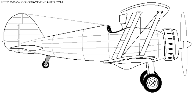 dibujo Avion