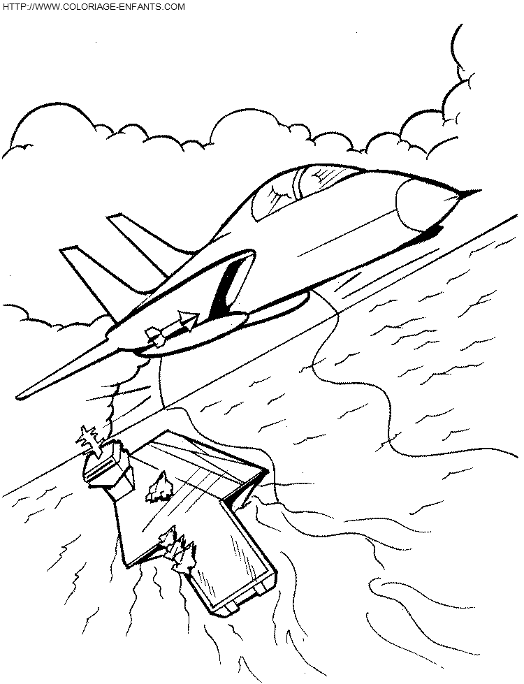 dibujo Avion