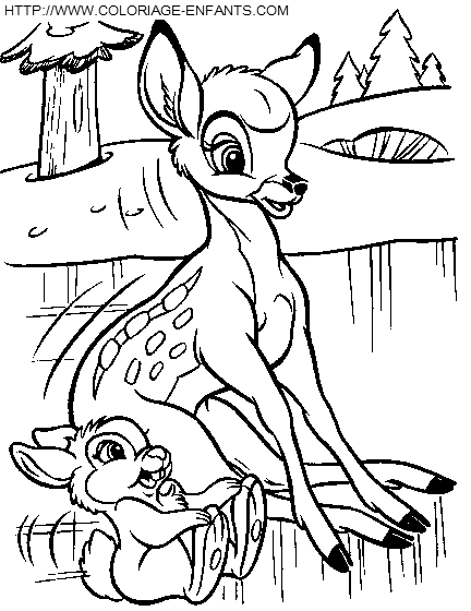 dibujo Bambi2
