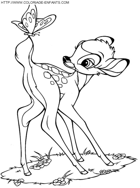 dibujo Bambi2