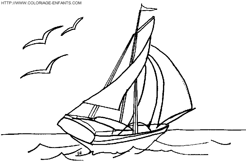 dibujo Barco