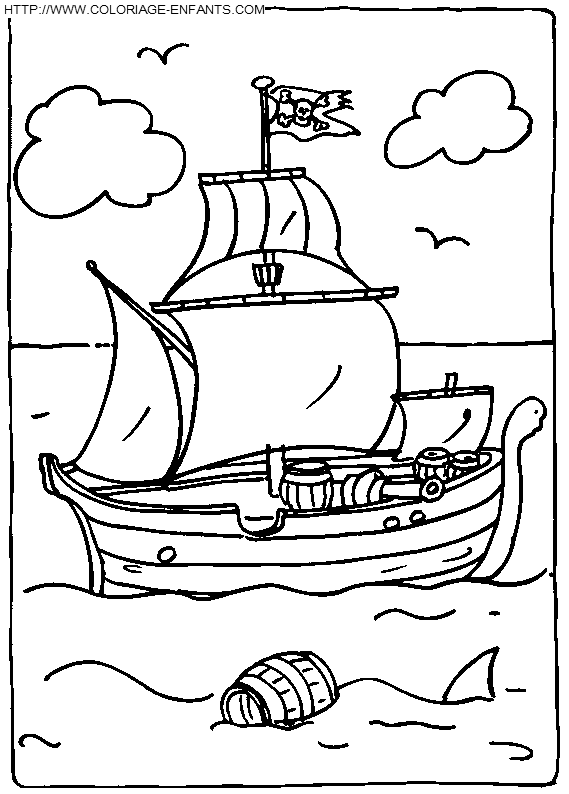 dibujo Barco