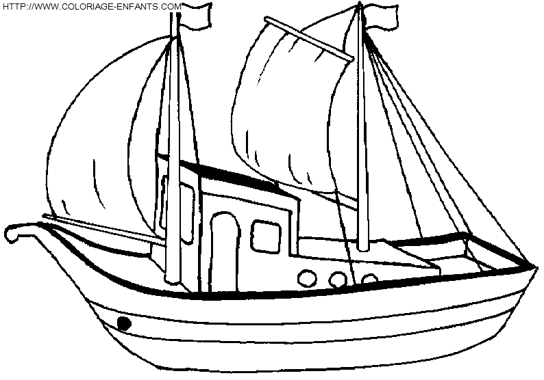 dibujo Barco