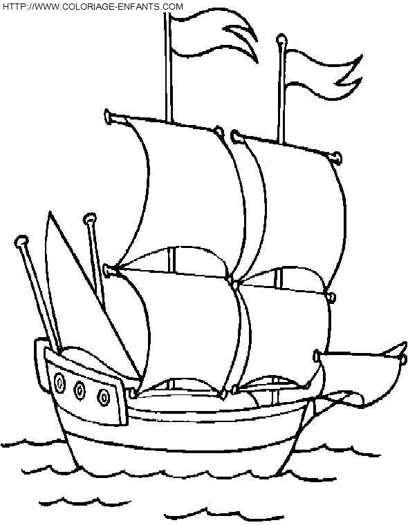 dibujo Barco