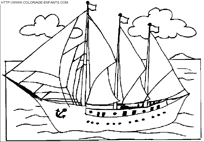 dibujo Barco