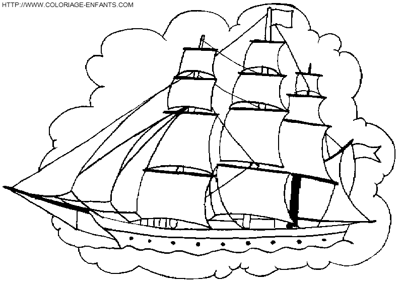 dibujo Barco