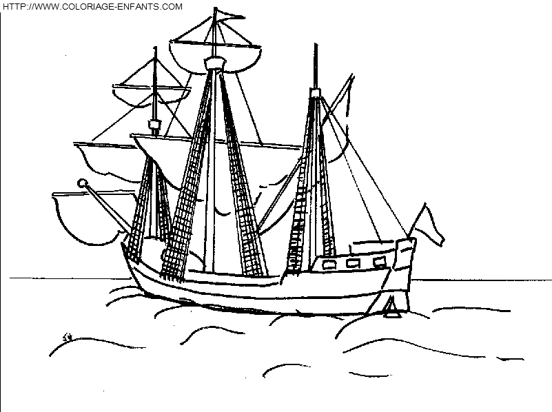 dibujo Barco