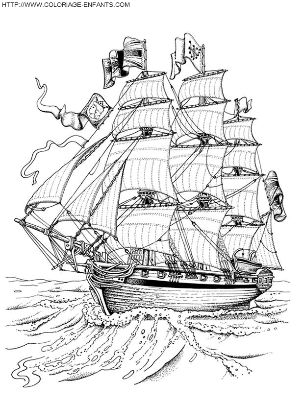 dibujo Barco