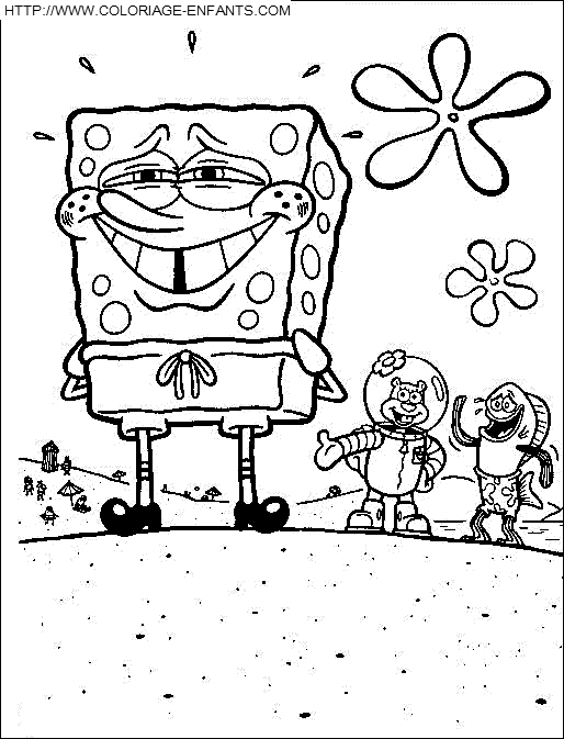 dibujo Bob Esponja