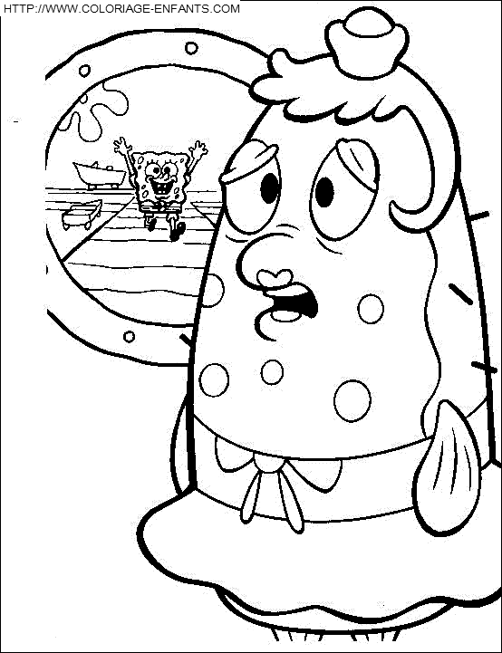 dibujo Bob Esponja