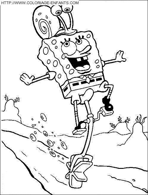 dibujo Bob Esponja