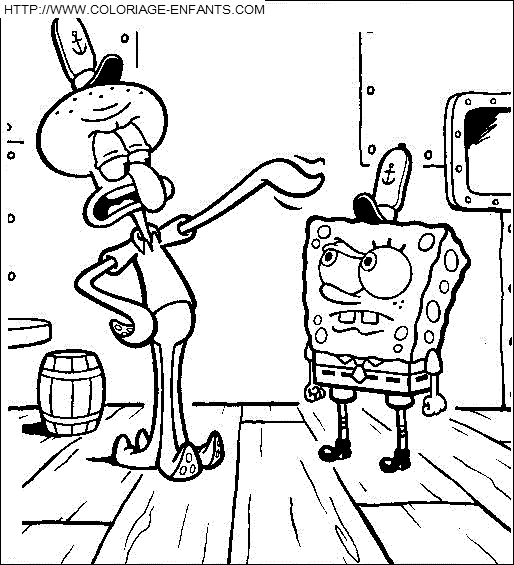 dibujo Bob Esponja