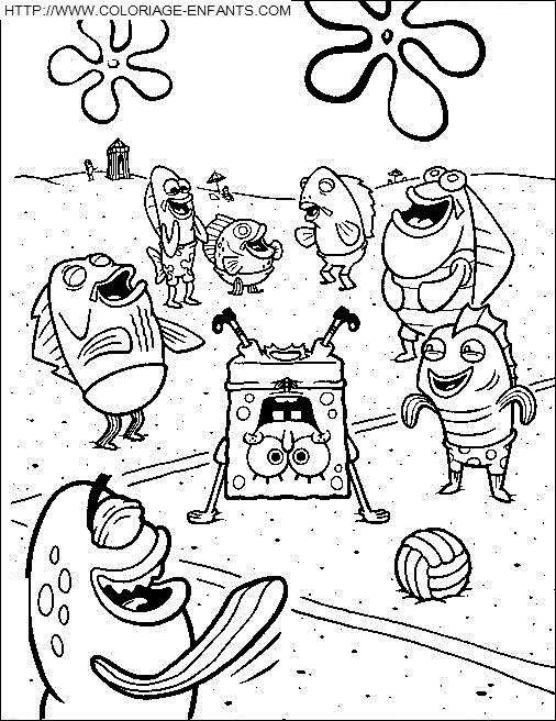 dibujo Bob Esponja