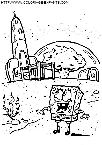 dibujo Bob Esponja