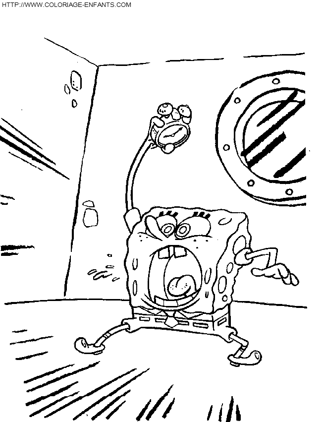 dibujo Bob Esponja