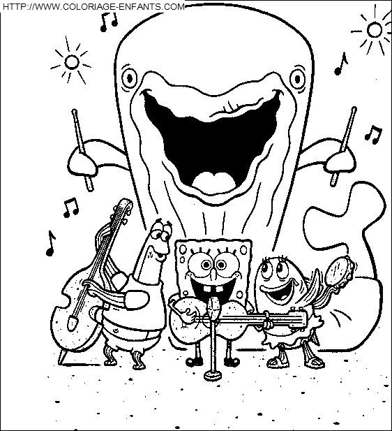 dibujo Bob Esponja