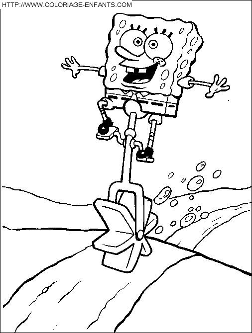 dibujo Bob Esponja