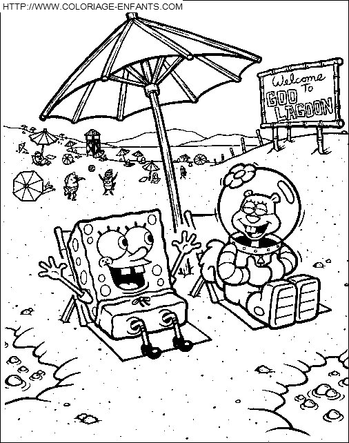 dibujo Bob Esponja