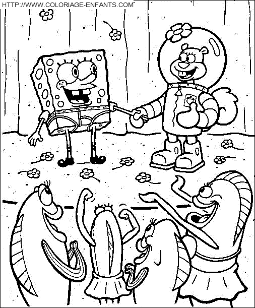 dibujo Bob Esponja