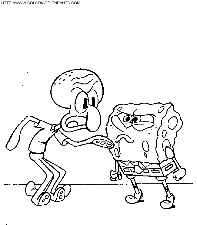 dibujo Bob Esponja